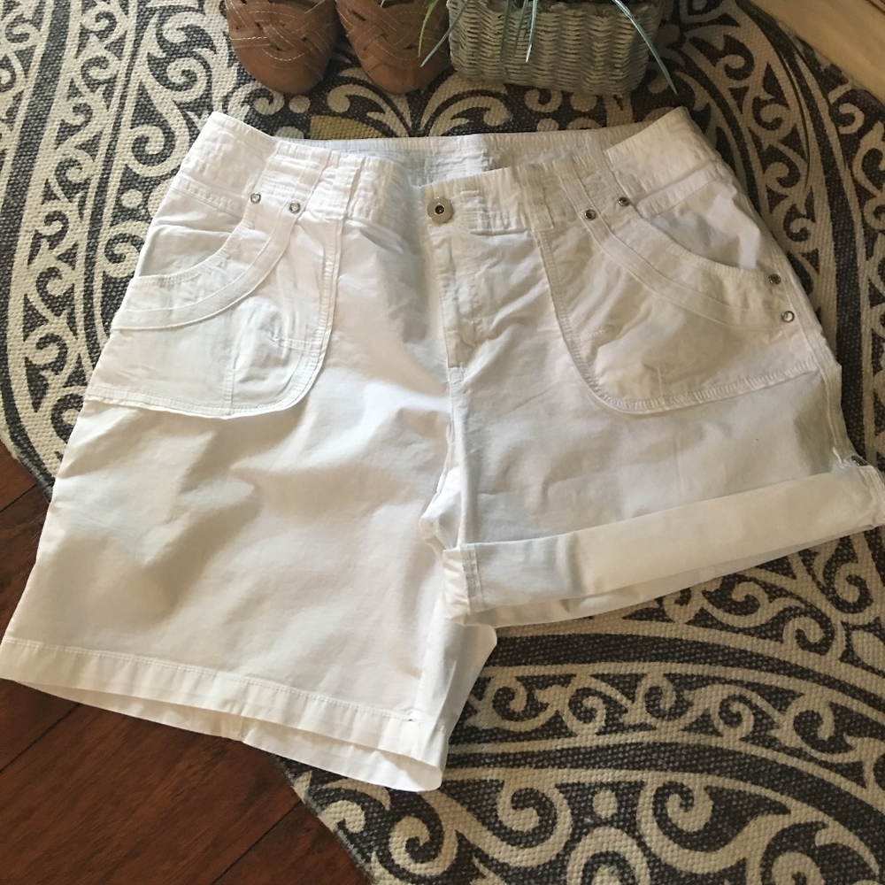 White Shorts